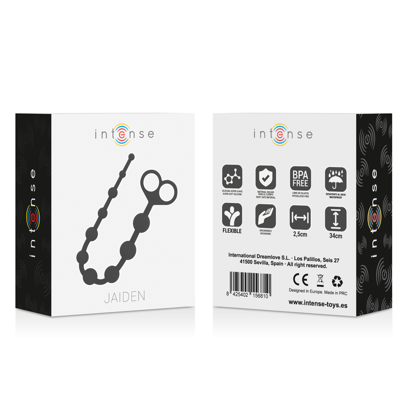 Bolas Anales Jaiden de Silicona | Estimulación Progresiva para Placer Anal y Vaginal Seguro