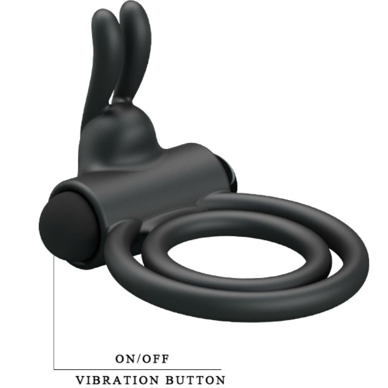 Anillo Vibrador Doble | Más Placer para Ambos, Erecciones Más Firmes y Estimulación Clitoriana