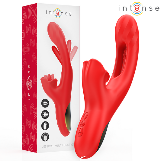 Jessica 3X Vibe | Vibrador Multifunción con Licking Clitorial + Vibración + Oscilación Interna