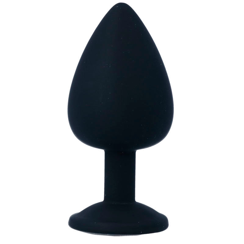 Plug Anal de Silicona Intense | Con Base de Diamante y Diseño Seguro para Juego Elegante grande