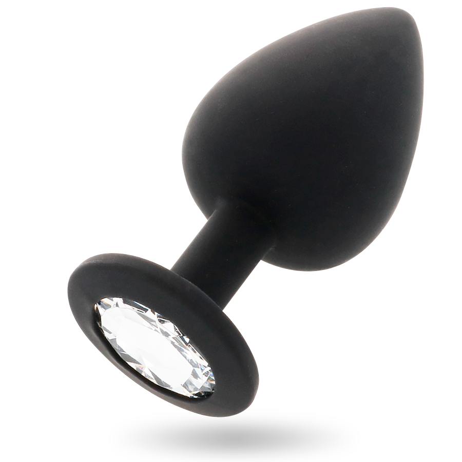 Plug Anal de Silicona Intense | Con Base de Diamante y Diseño Seguro para Juego Elegante grande